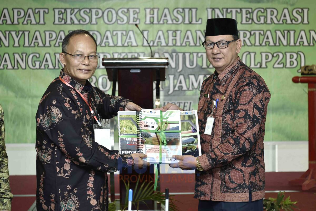 Provinsi Jambi Tercepat Ketiga Sampaikan Ekspose Lahan Pangan Berkelanjutan