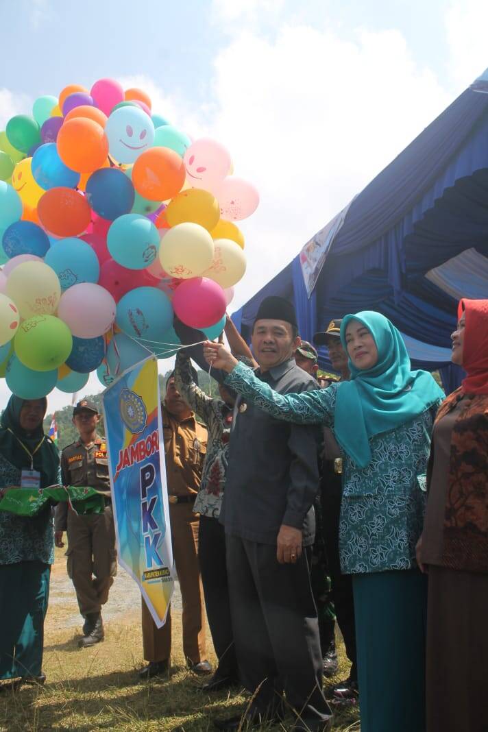 Bupati Buka Jambore PKK Tingkat Kabupaten Kerinci 2019