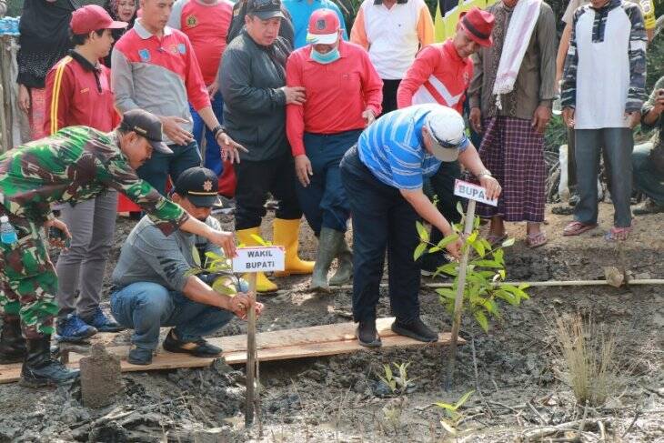 Tanjabbar Kampanyekan Pelestarian Mangrove Melalui Lintas Alam