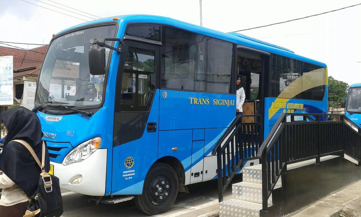 Tatif Bus Singinjai Rute STS Hanya Rp5000