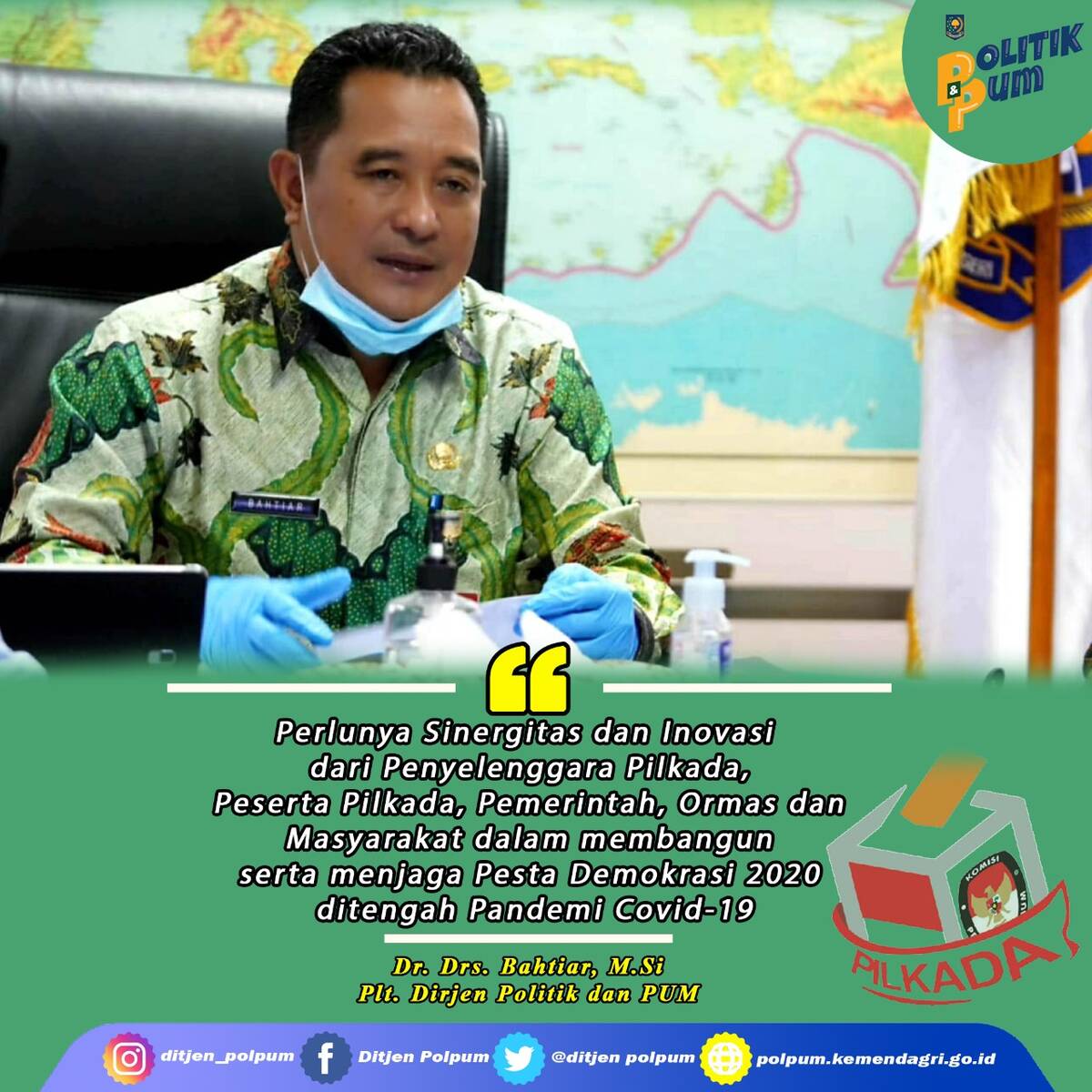 Kemendagri Minta Pemda Bantu Persiapan KPU