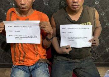 Menyamar Jadi Pembeli, Polisi Amankan Sabu di Kamar Hotel Formosa