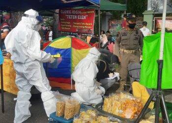 Pemprov Jambi Gelar Rapid Test Massal, Pedagang CFD Jadi Sasaran