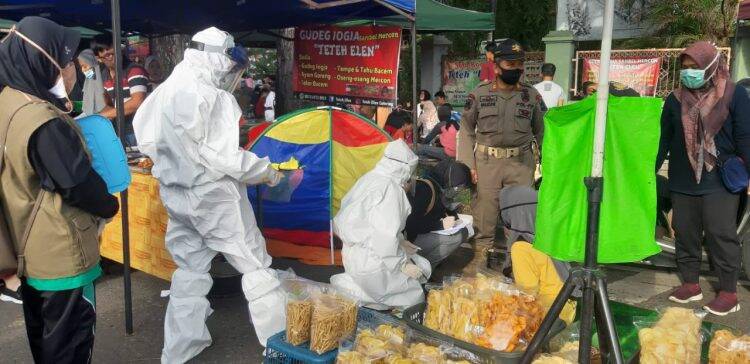 Pemprov Jambi Gelar Rapid Test Massal, Pedagang CFD Jadi Sasaran