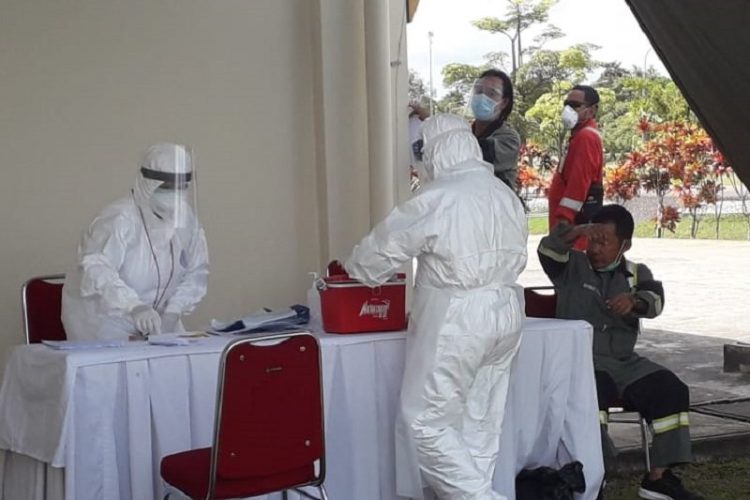 Lagi, Ratusan Karyawan PetroChina Diuji Swab