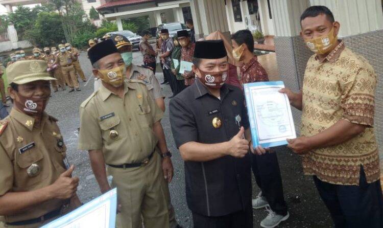 Empat UPR Merangin Diberi Sertifikat CPIB