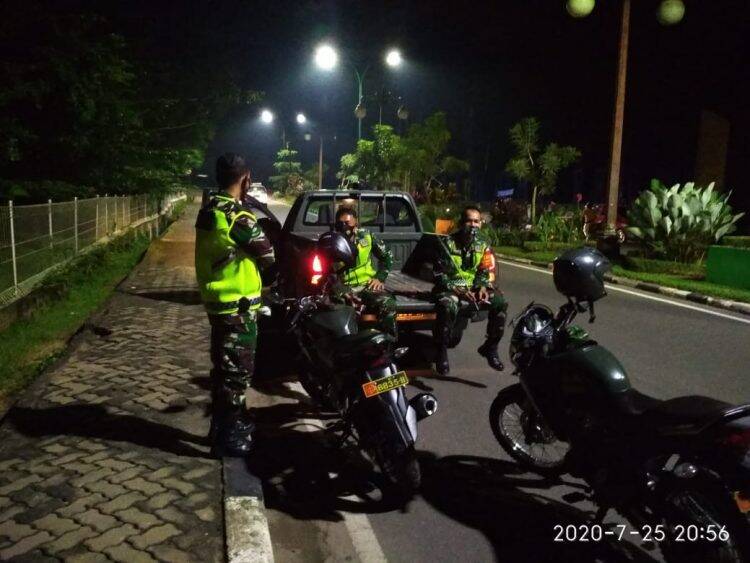 Pelaku Balap Liar Kocar-Kacir Dibubarkan Aparat Koramil Jambi Selatan