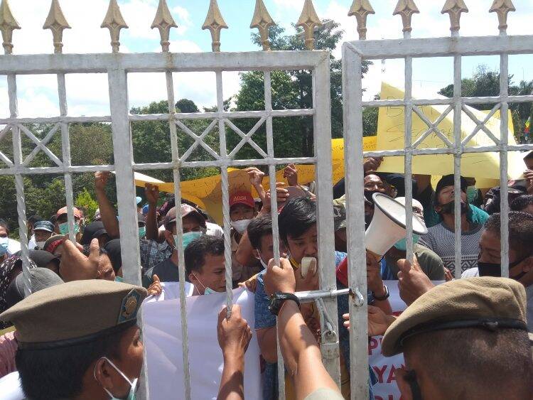 Masa Minta Pembekuan Izin PT APTP Perusahaan Dibatalkan