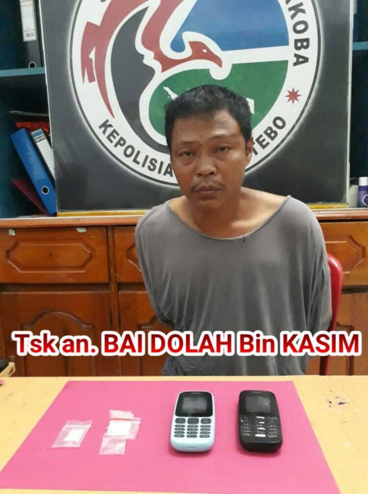 Penjual dan Pembeli Narkoba Ditangkap Polisi Tebo