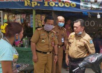 Al Haris Gusur PKL Pasar Bawah