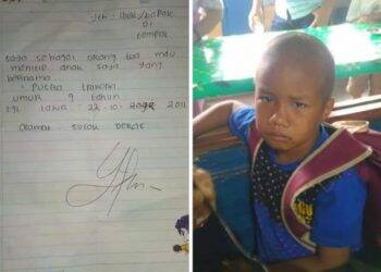 Orang Tua Telantarkan Anaknya di RSU Kerinci, Tinggalkan Secarik Surat