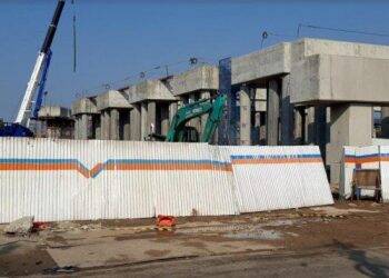 Proyek Pembangunan Jalan Tol Ambruk