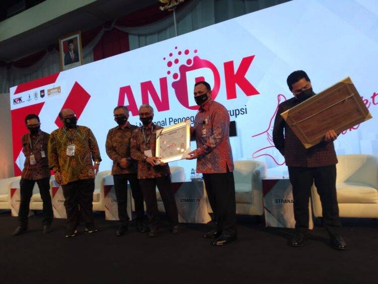 SKK Migas Raih Penghargaan KPK, Dinilai Berhasil Cegah Korupsi