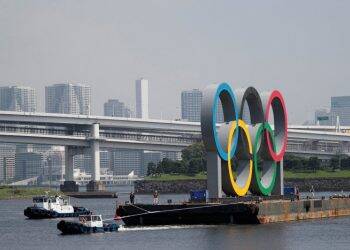 Monumen Cincin Olimpiade Dipindahkan