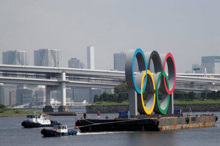 Monumen Cincin Olimpiade Dipindahkan
