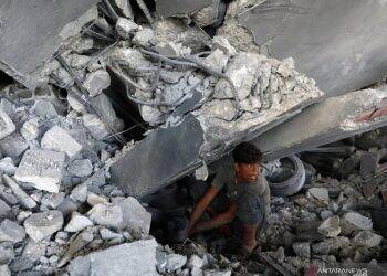 Serangan Udara Israel Hancurkan Gaza