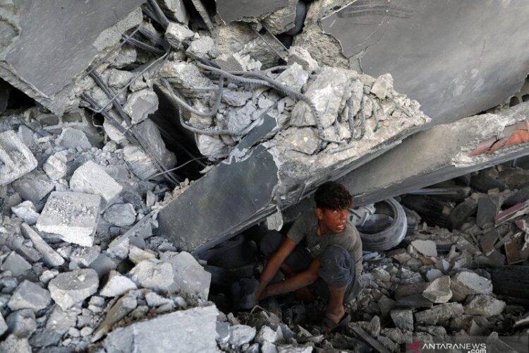 Serangan Udara Israel Hancurkan Gaza