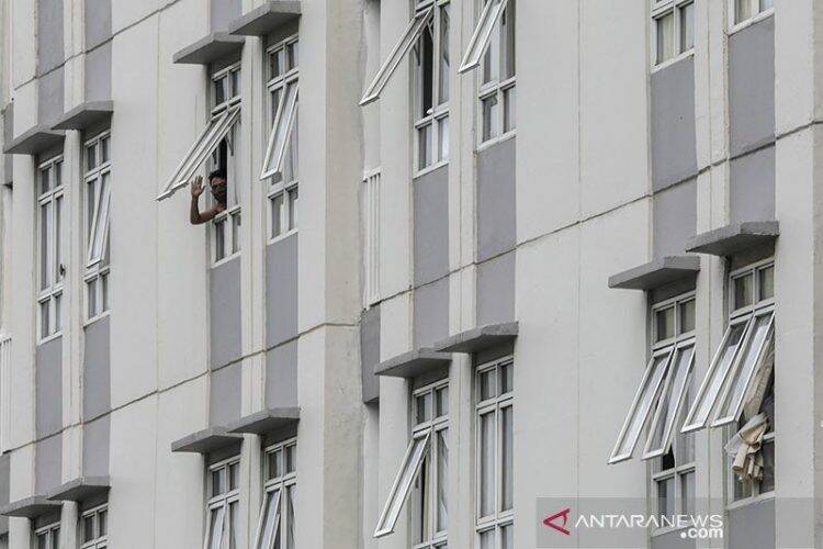 Kuota Wisma Atlet Terisi 91,84 Persen