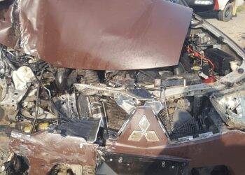 Mobil Anggota TNI Terlibat Adu Kambing