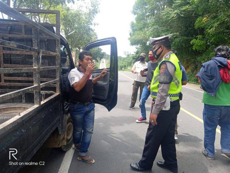 Polisi dan Satpol PP Muaro Jambi Gelar Operasi Yustisi