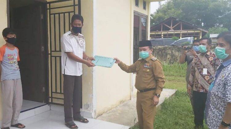 Al Haris Pulangkan Lima Pasien Sembuh Covid