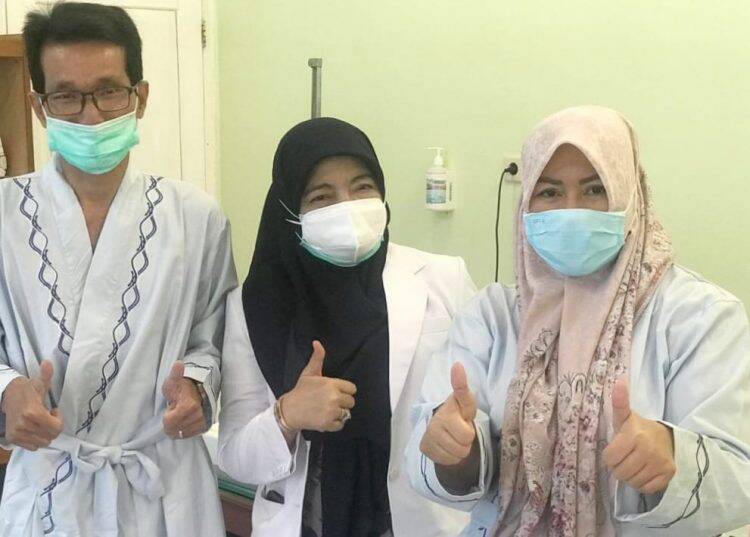 Lengkapi Persyaratan Cakada Yuninta- Mahdan Tes Kesehatan Di RSUD Jambi