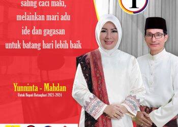 Paslon Bupati Yuninta – Mahdan Pegang Nomor Urut 1
