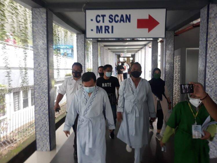 Haris-Sani Jalani Tes Kesehatan