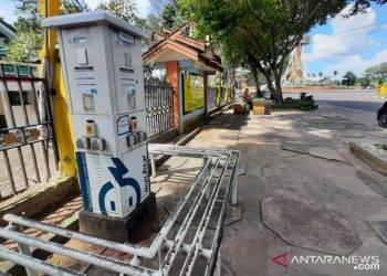 Pernah Lihat Kotak Putih Ini di Tugu Keris Siginjai, Ternyata Tempat Ngecas Kendaraan Listrik