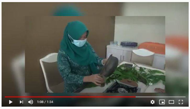 Tutorial Membuat Ramuan Daun Sungkai ala Hesti Haris