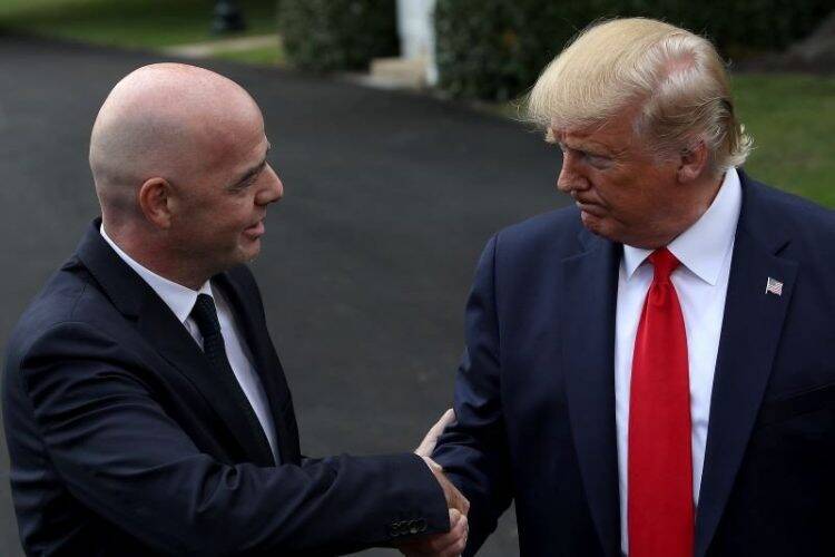 Presiden FIFA Temui Trump Bahas Piala Dunia 2026