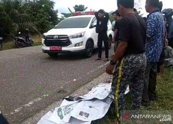 Motor Vs Truk, Pelajar Batanghari Tewas Ditempat
