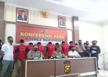 Selama Dua Pekan, Polisi Merangin Tangkap 12 Pelaku PETI