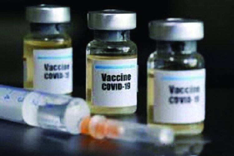 Ilustrasi - Botol botol dosis vaksin virus corona baru atau Covid-19 di laboratorium