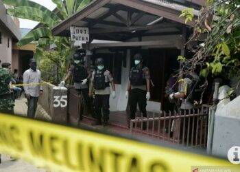 Densus 88 Antiteror Mabes Polri telah menangkap empat terduga teroris