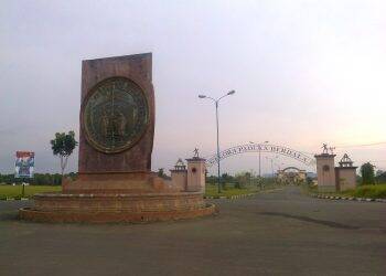 GOR Paduka Berhala Muara Sabak. Foto: Hifni