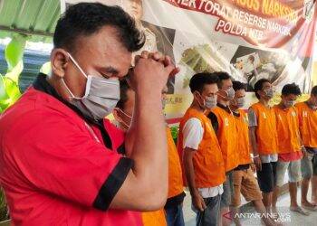 Ekspos perkara di Mapolda NTB. Foto: Istimewa