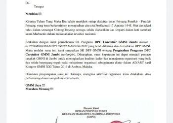 SK GMNI Sudah Terbit, Wiranto Sah Ketua dan Tia Puspa Sekretaris