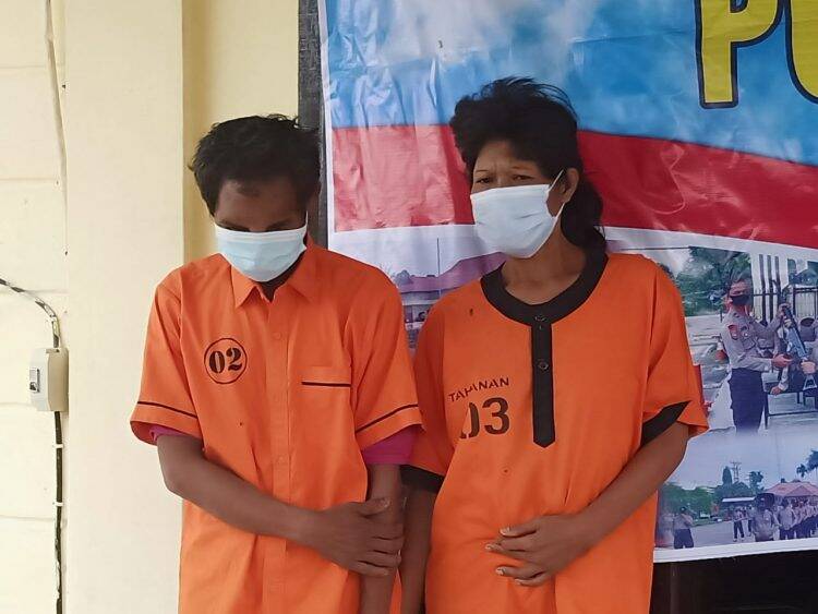 Pelaku Ajak Istrinya Cabuli Korban Secara Bergiliran