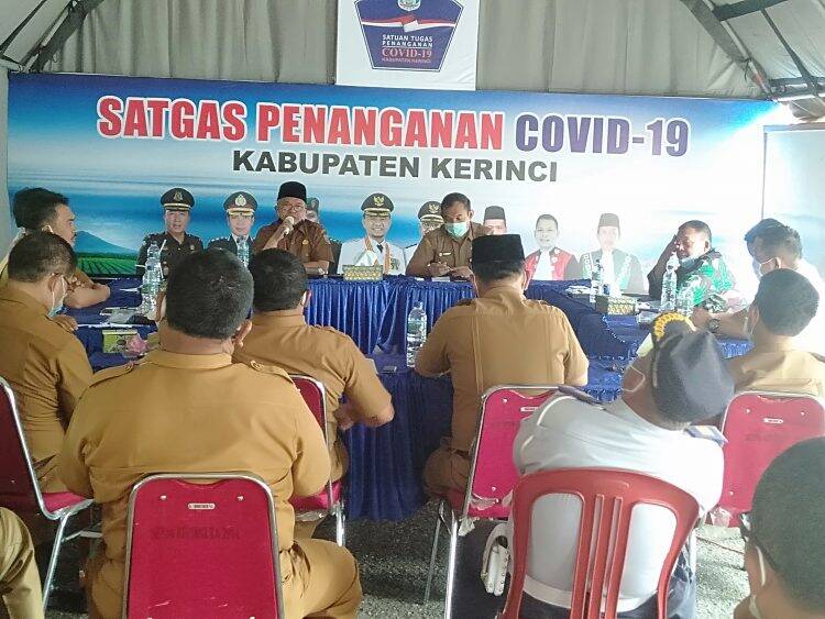 Tiga Pasar Kerinci Dibuka Lagi, Siapapun Melanggar Prokes Harus Pulang!