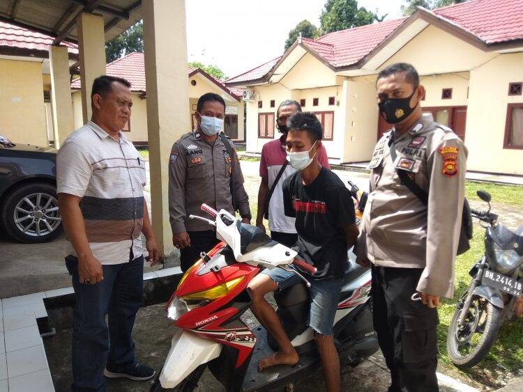 Pembobol Rumah Warga Selat Diringkus Polsek Pemayung