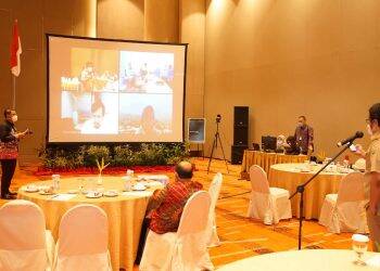 Kegiatan ini rangkaian dari pelaksanaan sosialisasi PI 10 persen yang digelar bersamaan di seluruh Indonesia. Foto: Istimewa