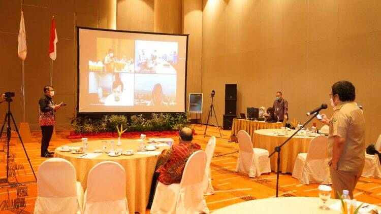 Kegiatan ini rangkaian dari pelaksanaan sosialisasi PI 10 persen yang digelar bersamaan di seluruh Indonesia. Foto: Istimewa