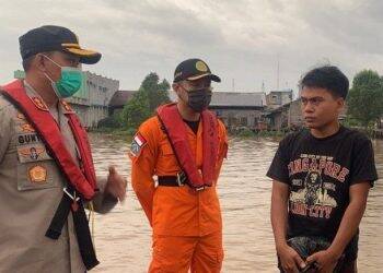 Korban Tabrakan Kapal di Perairan Tanjab Barat Selamat