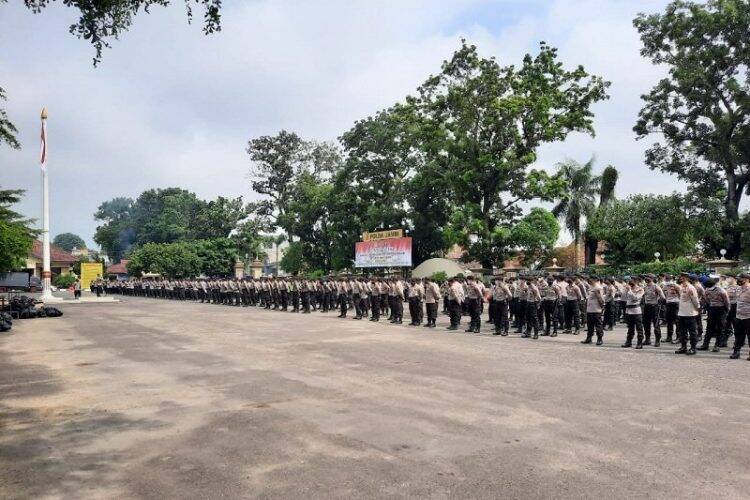 1.200 Polisi Jaga TPS Pilkada Jambi, Perusuh Bakal Ditindak Tegas