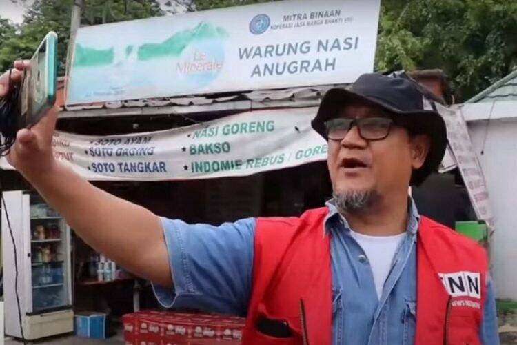 Wartawan Forum News Network (FNN) Edy Mulyadi. (Istimewa)