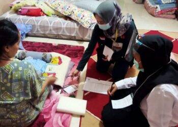 Setelah Melahirkan, Ririn Langsung Nyoblos