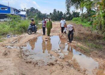 Proyek Pasar Rakyat Sengeti telah rampung dikerjakan pada Desember tahun 2020