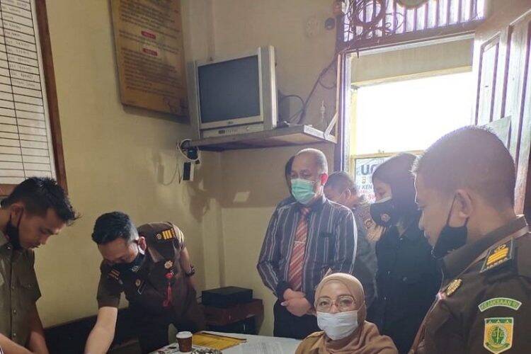 Proses penahanan tersangka