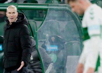 Zidane Dipastikan Absen Dampingi Real Madrid dalam Liga Spanyol